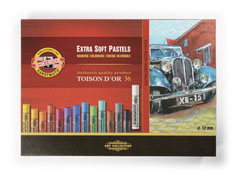 8555 Παστελ τεχνης EXTRA SOFT - TOISON D OR 36τεμ