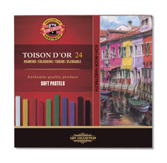 Ξηροπαστελ TOISON D OR 7x7 24τεμ SOFT 8584