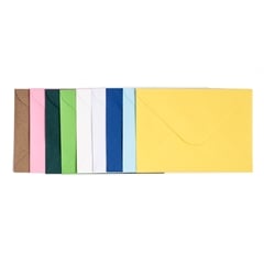 Καρτ ποστάλ σε φάκελο 6 τεμ - 10.5 x 15 - διαλέξτε χρώμα 