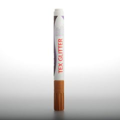 Μαρκαδοροι για υφασμα DARWI TEX glitter 6ml | χαλκινο