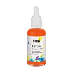 Ακρυλικό μελάνι Triton 40 ml - KREUL | Genuine Rich πορτοκαλί