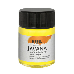Χρώμα για ανοιχτό ύφασμα JAVANA 50 ml | Citron