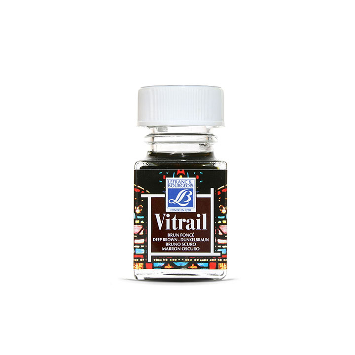 Χρωμα για γυαλι VITRAIL 50ml - Deep Brown