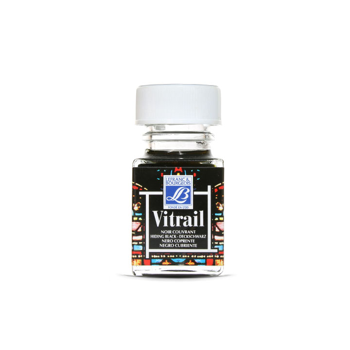 Χρωμα για γυαλι VITRAIL 50ml - Higing Black