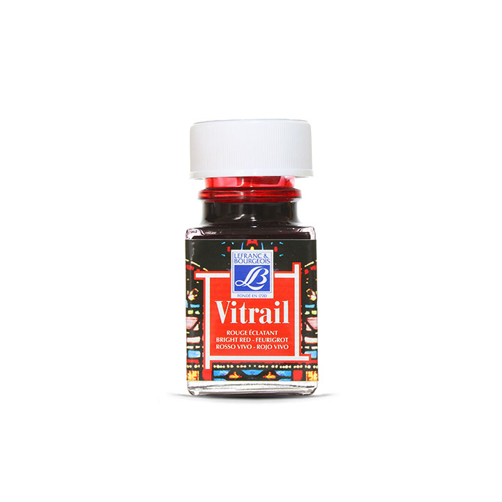 Χρωμα για γυαλι VITRAIL 50ml - Bright Red