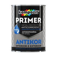 Αστάρι για μέταλλο  KOMPOZIT ANTIKOR 3.5 kg - διάφορες αποχρώσεις