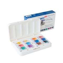 Ακουαρέλες White Nights Urban Landscape σε πλαστικό κουτί - 12 τεμάχια