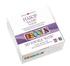 Σετ χρωματων Decola για batik τεχνικη - 8 τεμαχια