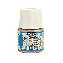Χρώμα για ύφασμα Pebeo Setacolor Glitter 45 ml Emerald
