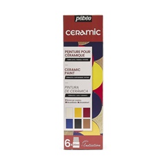 Κεραμικά χρώματα  Pebeo Ceramic 6 x 20 ml