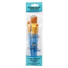 Σετ πινέλα ζωγραφικής Royal & Langnickel Crafters Choice 3 τεμ
