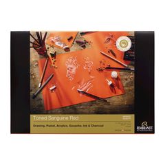 Τονισμένο χαρτί Rembrandt - Sanguine Red | A4