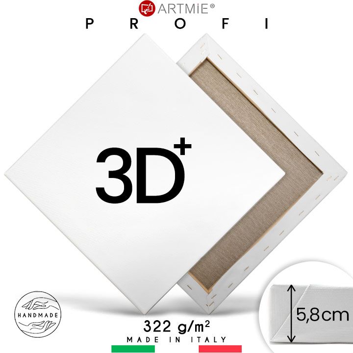 3D  Τελαρωμένος καμβάς PROFI - Περισσότερες διαστάσεις