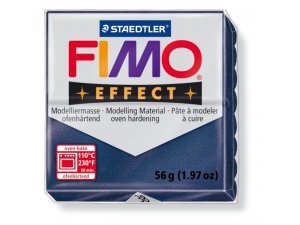 Παστα μοντελισμου FIMO Effect θερμικα επεξεργασιμη - 56 g - μεταλλικο μπλε
