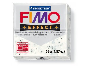 Παστα μοντελισμου FIMO Effect θερμικα επεξεργασιμη - 56 g - Μαρμαρινο
