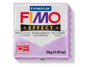 Παστα μοντελισμου FIMO Effect θερμικα επεξεργασιμη - 56 g - παστελ μωβ