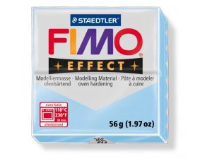 Παστα μοντελισμου FIMO Effect θερμικα επεξεργασιμη - 56 g - παστελ γαλαζιο