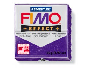 Παστα μοντελισμου FIMO Effect θερμικα επεξεργασιμη - 56 g - γυαλιστερο μωβ