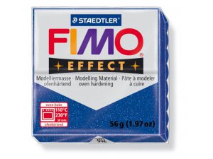 Παστα μοντελισμου FIMO Effect θερμικα επεξεργασιμη - 56 g - γαλυστερο μπλε
