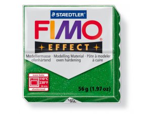 Παστα μοντελισμου FIMO Effect θερμικα επεξεργασιμη - 56 g - γυαλιστερο πρασινο