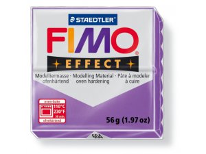 Παστα μοντελισμου FIMO Effect θερμικα επεξεργασιμη - 56 g - Transparent μωβ
