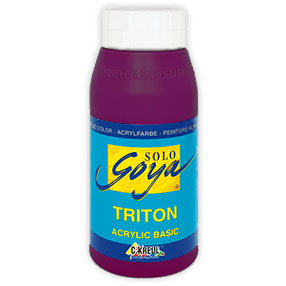 Ακρυλικα χρωματα Solo Goya TRITON 750 ml - ελατουdeaux