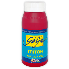 Ακρυλικα χρωματα Solo Goya TRITON 750 ml - Carmine