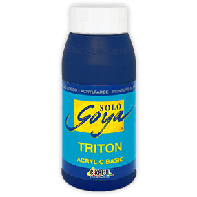 Ακρυλικα χρωματα Solo Goya TRITON 750 ml - Dark Blue