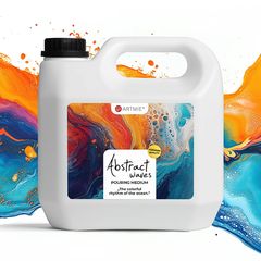 ARTMIE Αφηρημένα κύματα που ρίχνουν μέσο | 3 litres
