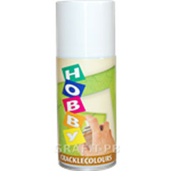 Ακρυλικο χρώμα με εφε crackle σε σπρει HOBBY - 150 ml | διάφορα χρώματα