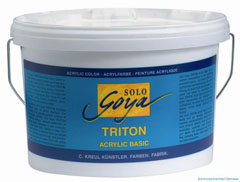 Ακρυλικο χρώμα Solo Goya TRITON 2500 ml | διάφορα χρώματα
