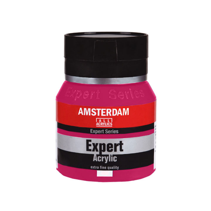 Ακρυλικα χρωματα Amsterdam Expert Series 400 ml - quinacidrone σκουροροζ αδιαφανες