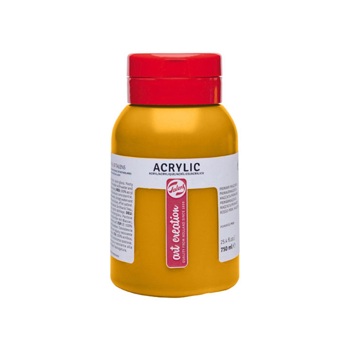 Ακρυλικα χρωματα ArtCreation Essentials 750 ml - azo σκουροκιτρινο - 270