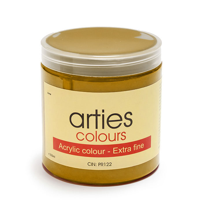 Ακρυλικα χρωματα Arties Colours 250 ml - Cadmium Yellow Deep - Hue