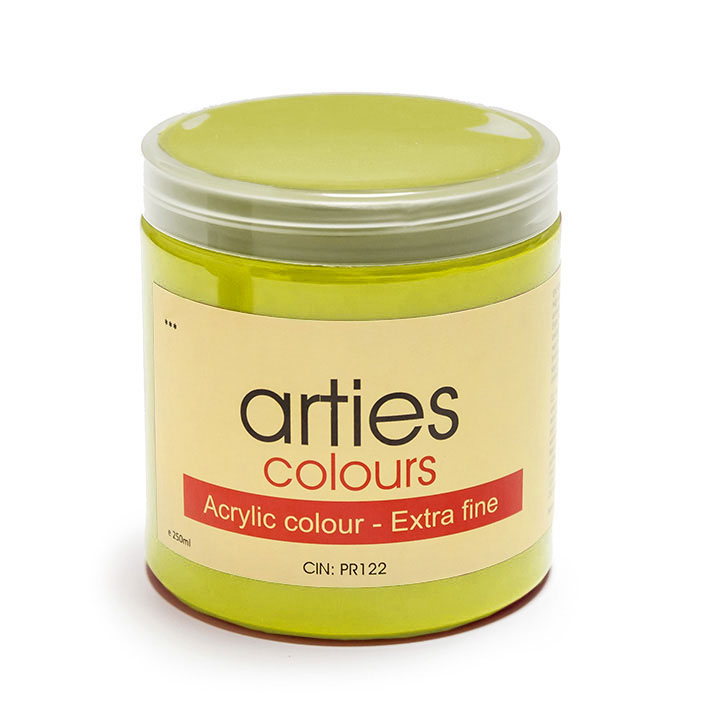Ακρυλικα χρωματα Arties Colours 250 ml - Cadmium Yellow Lemon - Hue