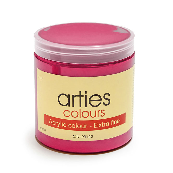 Ακρυλικα χρωματα Arties Colours 250 ml - Coral κοκκινο