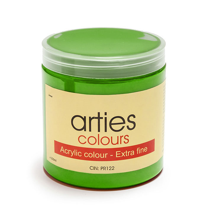 Ακρυλικα χρωματα Arties Colours 250 ml - Permanent Green Light