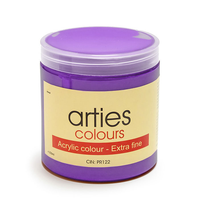 Ακρυλικα χρωματα Arties Colours 250 ml - Permanent Violet