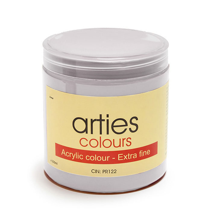 Ακρυλικα χρωματα Arties Colours 250 ml - Silver