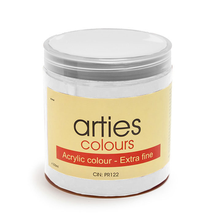 Ακρυλικα χρωματα Arties Colours 250 ml - τιτανιου White