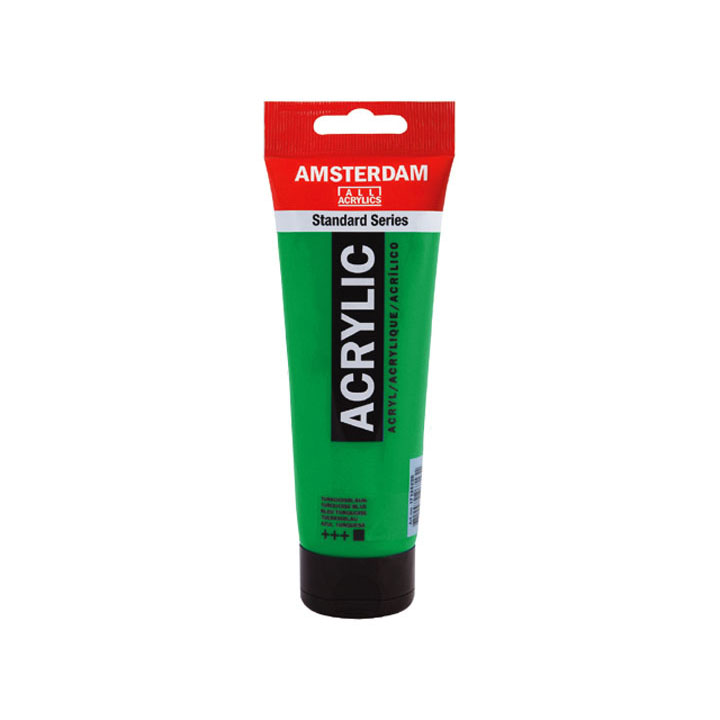 Ακρυλικο χρωμα Amsterdam Standart Series 120 ml - 618 Permanent Green L