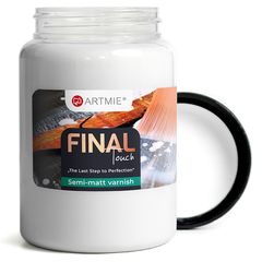 ARTMIE FINAL TOUCH Διαλυτό βερνίκι με νερό 400 ml | Διάφοροι τύποι