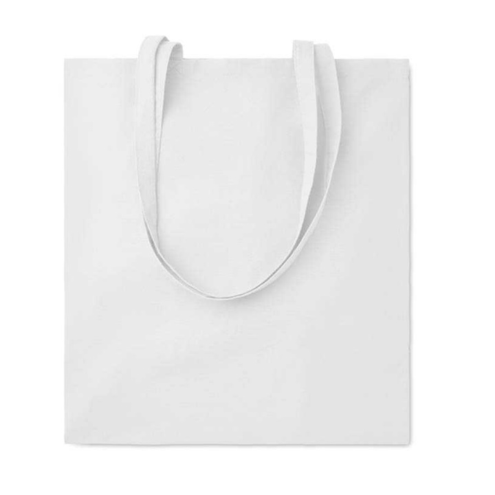 Βαμβακερή τσάντα  λευκή - 38 x 42 cm