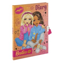 BESTIES Ημερολόγιο A5 με κλειδαριά 60 φύλλα