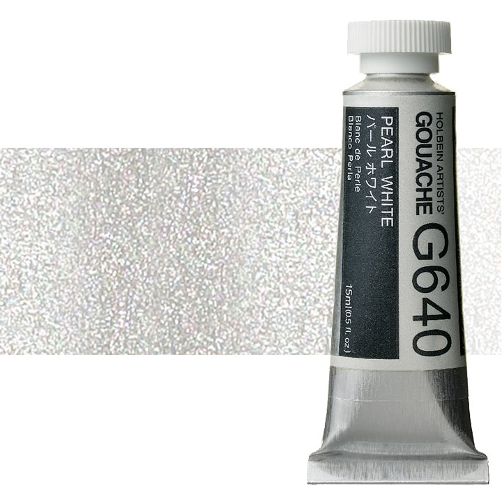 Επαγγελματικά χρώματα ακουαρέλας Holbein Artists 15 m  | pearl white