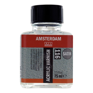 Ακρυλικό βερνίκι με σατινέ αποτέλεσμα AMSTERDAM 75 ml