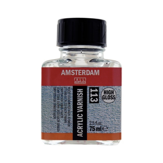 Ακρυλικό γυαλιστερό βερνίκι AMSTERDAM 75 ml