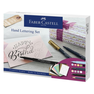 Σετ Hand Lettering Faber-Castell - σετ δώρου 12 τεμάχια