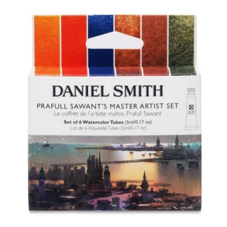 Σετ χρωμάτων ακουαρέλας Daniel Smith Prafull Sawant Master Artist - 6x5ml