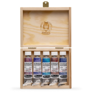 Σετ χρωμάτων ακουαρέλας σε σωληνάρια Schmincke Super Granulation 5x15ml | Σετ galaxy